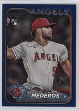 2024 Topps Series 1 Retail Royal Blue Victor Mederos #270 0a6