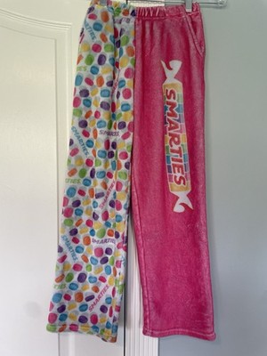 Iscream Girls Smarties Plush Pajama Pants Size Medium 10-12 Girls