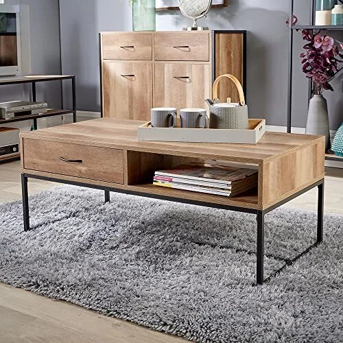 Mixed metal on sale coffee table