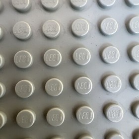 2 VINTAGE LEGO  GRAY BASE PLATE ~ 10701 ~ 48 x 48 STUD 15&rdquo; X 15&rdquo;