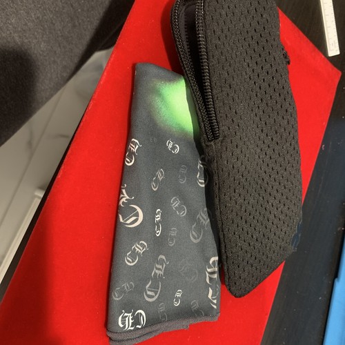 Chrom Herzen weiches Leder Etui Handtasche halber Reißverschluss Etui - Bild 6 von 6