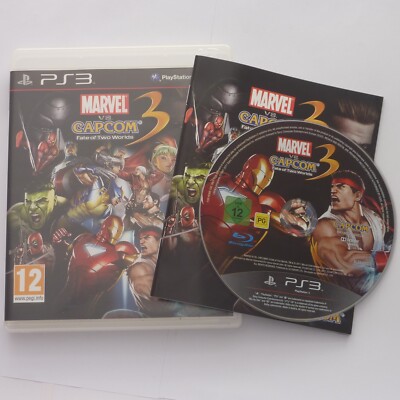 Marvel vs Capcom 3: Schicksal zweier Welten (Sony PlayStation 3, 2011) MVC 3 PS3 Spiel