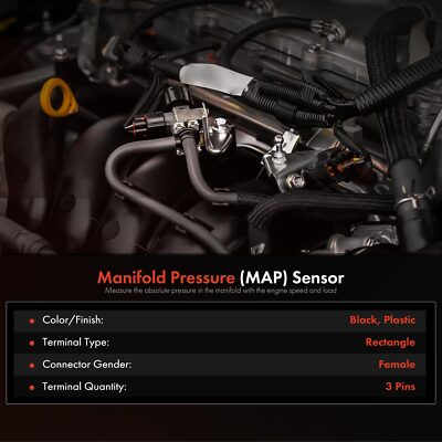 MAP Manifold Air Pressure Sensor for Mitsubishi Mirage 1998-2002