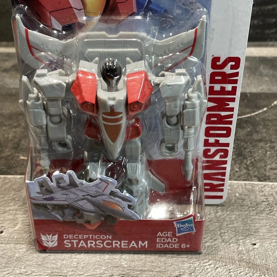 Hasbro 2017 Transformers Deception Starscream 4 Inch Action Figure Toy - Image 2 of 4