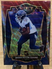 DARRYNTON EVANS RC 2021 SELECT NFL PREMIER LEVEL TRI COLOR #/199 Prizm Rookie
