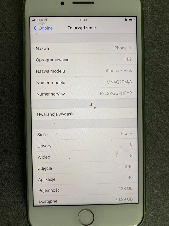Apple iPhone 7 Plus - 128Go - Or (Désimlocké) - Photo 3/3