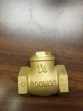 1 1/4  Mueller B&K Swing Check Valve
