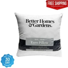 Better Homes and Gardens Euro Pillow Insert, 26"x26"