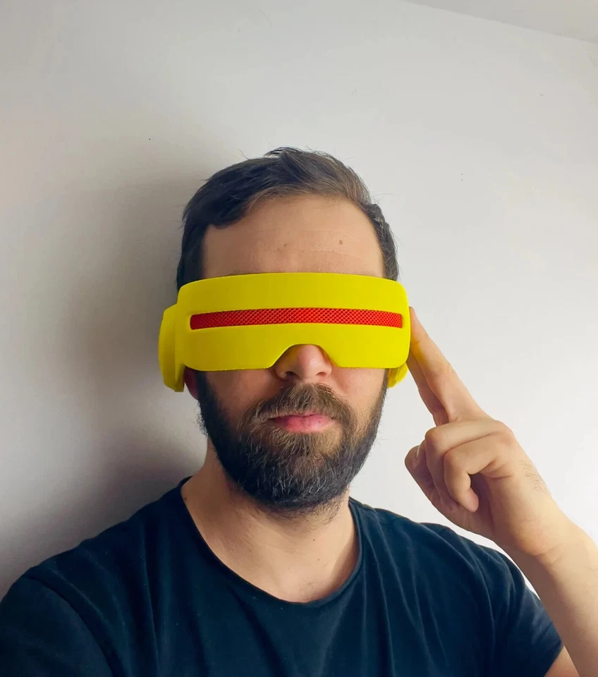 X-Men Cyclops Visor -3D Printed - Realistic Design and Quality Craftsmanship - Image 2 of 4