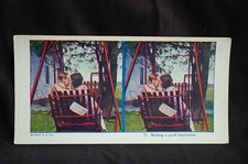 Stereo pair 1925 A. C. Co. No.79 Original stereo image piople nature 60