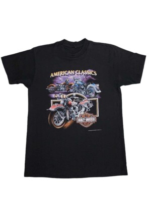 Harley Davidson Tシャツ 1992年　3Demblem s-l400.jpg