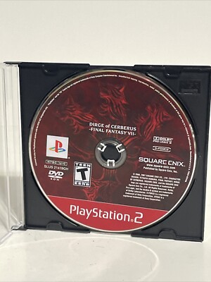 Dirge of Cerberus: Final Fantasy VII (Sony PlayStation 2 PS2) Disc Only Tested