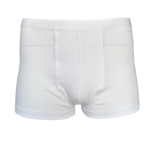 Herren Retropants Feinripp Schwarz Weiß Baumwolle Gr. M L - Picture 3 of 3