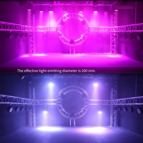 2PCS 380W LED Moving Head Light RGBW Zoom Beam Stage Wash Lighting DJ Party Lamp - Picture 8 of 22