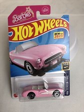 2023 Hot Wheels Barbie The Movie 1956 Corvette Pink NEW
