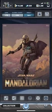 Topps Star Wars Digital Card Trader Mandalorian Atmospheres Insert Award