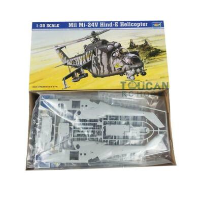 US Stock Trumpeter 05103 Mil Mi-24V Hind- Helicopter 1/35 Static