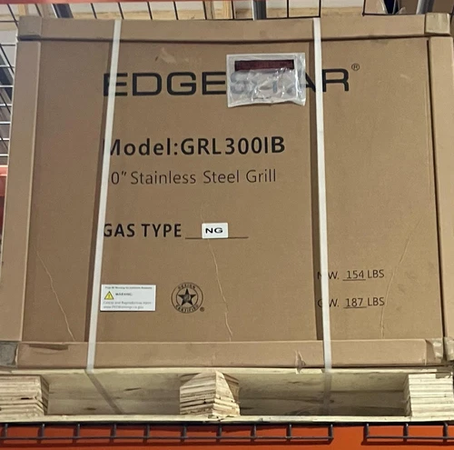 EdgeStar GRL300IBNG 60000 BTU 30 Inch Wide Natural Gas Built-In Grill*NEW* - Picture 2 of 10