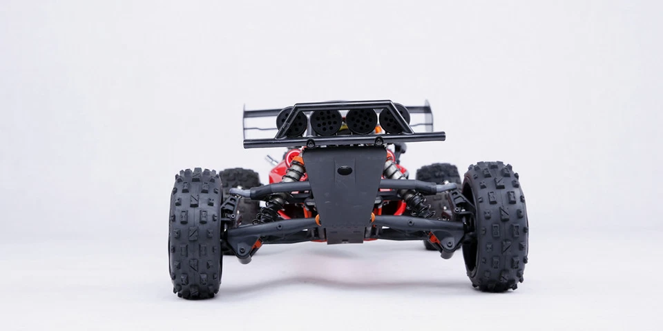 5B upgraded 5T high strength nylon front bumper kit Black for HPI RV KM BAJA - Image 3 of 3