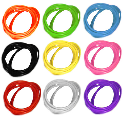 12 x NEON UV BRIGHT EDELSTEINE GUMMIS ARMBAND SHAG JELLY 80er BAND ARMREIF ARMBÄNDER