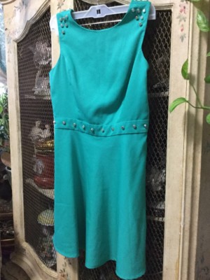 forever 21 green skater dress Ghospell Langley Mini Dress main image 0