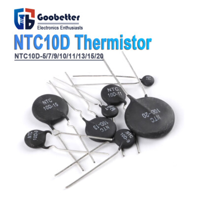 Inrush Current Limiting Limiter Thermistor NTC10D-5/7/9/10/11/13/15/20 10 Ohm