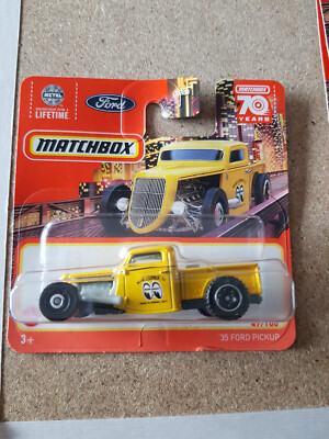Matchbox: '35 Ford Pickup gelb OVP