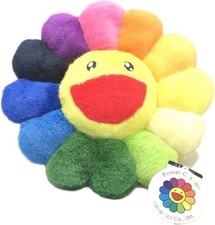 Takashi Murakami Rainbow Flower Cushion Pillow plush Complexcon kaikai kiki