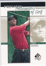 2001 SP Authentic Golf Cards 40