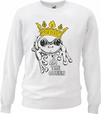 Sweatshirt I AM THE QUEEN LIFESTYLE FASHION STREET WEAR HIPHOP LEGENDARY SALSA