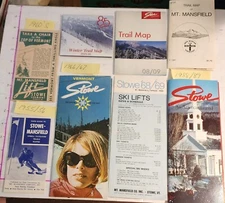 STOWE SKI RESORT VINTAGE COLLECTION THRU THE YRS.1955-22 SEE DESCRIPTION DETAILS