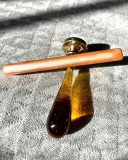 (609) Dreamy Peach Shimmer Transparent Ceramic Style Sealing Wax Sticks