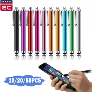 50pcs Stylus stylo tactile capacitif pour IPad Air Mini iPhone Samsung Comprimé