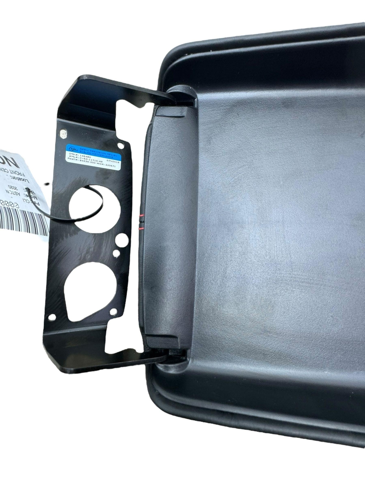 2019-2023 ASTON MARTIN VANTAGE FRONT CENTER CONSOLE LID | BLACK (PUB) *INDENTS*