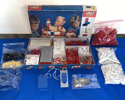 Lego 060 Basic Building Set in Cardboard von 1965 Classic Basic Set 1,8 Kg