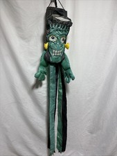 Vintage Frankenstein Halloween Windsock Hangi...