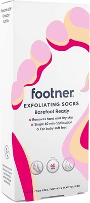 TRIMB Footner Exfoliating Foot Mask Socks Foot Peel Mask Peeling 1 Pair FREE&FAST SHIP