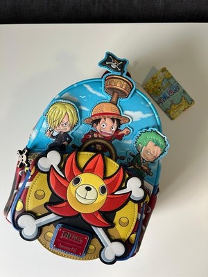 Loungefly One Piece Thousand Sunny Ship Mini Rucksack Neu mit Etikett Anime