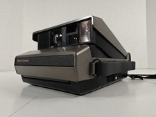 Vintage Polaroid Spectra System Instant Film Camera Gray Automatic Focus