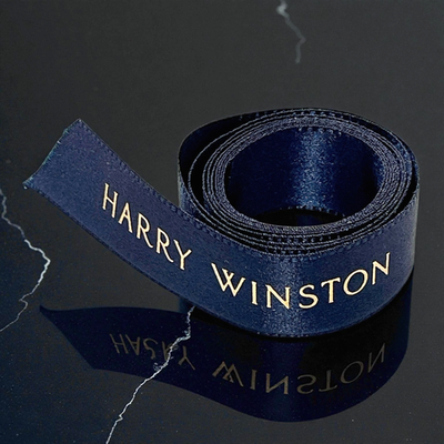 Harry Winston Genuine Double Pair Ring case Jewelry Box Jewelry