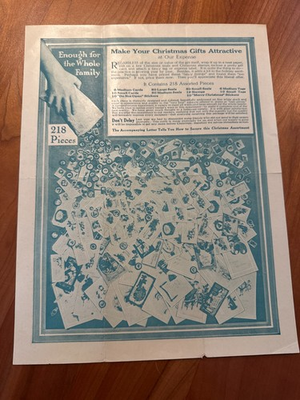 #ad FREE SHIP 1923 Farm and Home Money Saving Magazine Clubs Info Sheet Ephemera $20.00