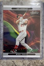 2022 Panini Absolute - Extreme Team Mike Trout #ET-4 Green