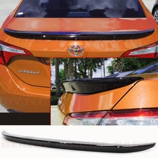 For 2014-2017 2018 2019 Toyota Corolla Factory Style Spoiler Painted Gloss Black For 2014-2017 2018 2019 Toyota Corolla Factory Style Spoiler Painted Gloss Black