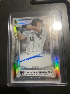 2026 Topps Tribute Colson Montgomery RC League Inauguration Auto /75