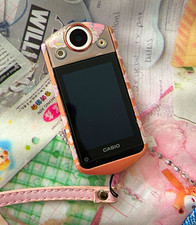 Casio EX-TR350 Pink Compact Digital Camera - Compact Selfie Camera