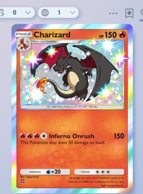Pokemon TCG Pocket - Shiny Charizard - Crimson Blaze - ENGLISCH - Fast Trade