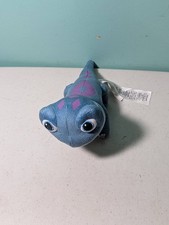 Disney Store Frozen 2 Bruni The Fire Spirit Salamander Plush Blue Lizard 10"