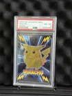 1999 POKEMON JPN MEIJI PROMO EMBOSSED PIKACHU PSA 8