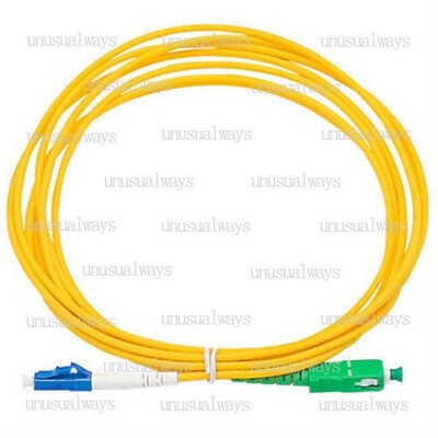 10M Fiber Patch Cord Simplex SC/APC to LC/UPC SM Single Mode 9/125