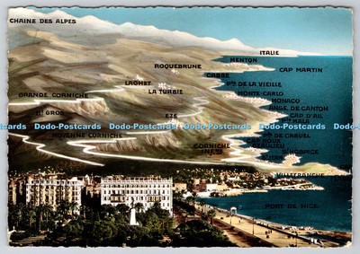 D320875 Profil et Relief de la Cote. D Azur de Nice a Menton. S. E. P. T. RP. 19